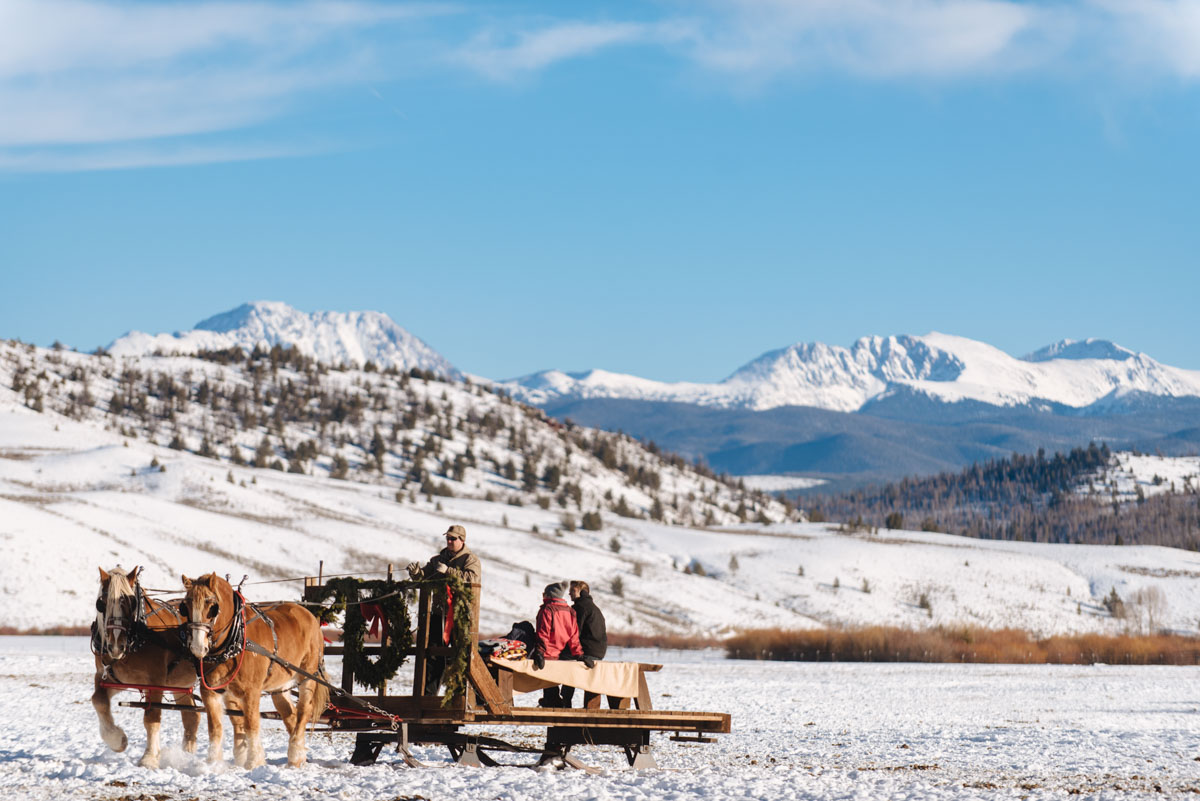 C Lazy U Ranch Sleigh Rides